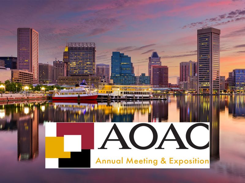 Milestone at AOAC annual meeting
